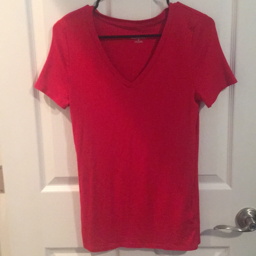 V-neck shirt